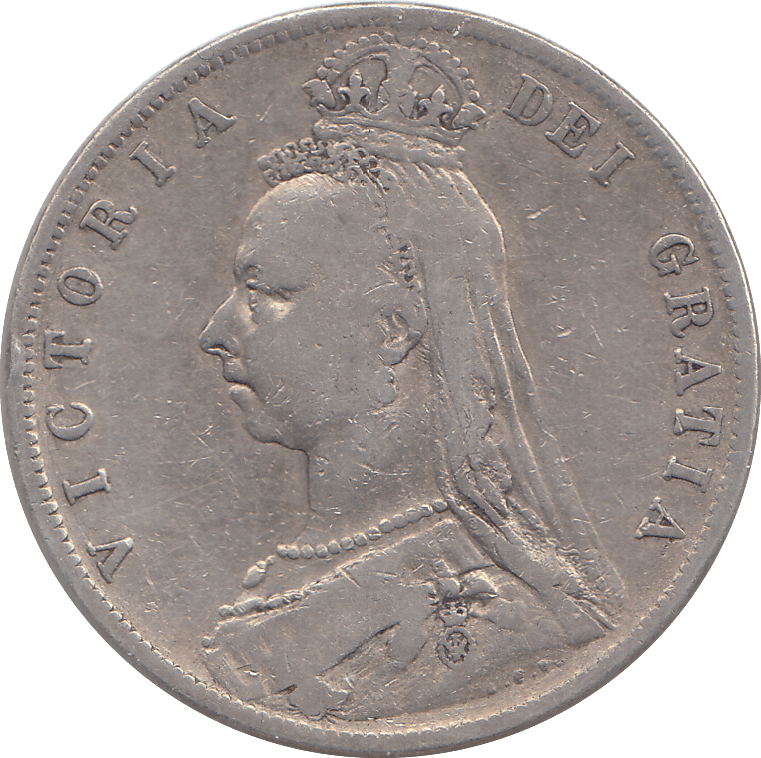 1890 HALFCROWN ( GF ) - HALFCROWN - Cambridgeshire Coins