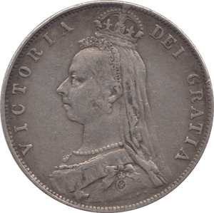 1890 HALFCROWN ( GF ) - Halfcrown - Cambridgeshire Coins