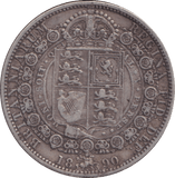 1890 HALFCROWN ( GF ) - HALFCROWN - Cambridgeshire Coins