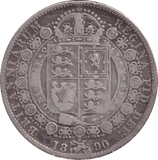 1890 HALFCROWN ( GF ) - HALFCROWN - Cambridgeshire Coins