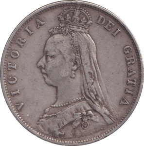 1890 HALFCROWN ( GF ) - HALFCROWN - Cambridgeshire Coins
