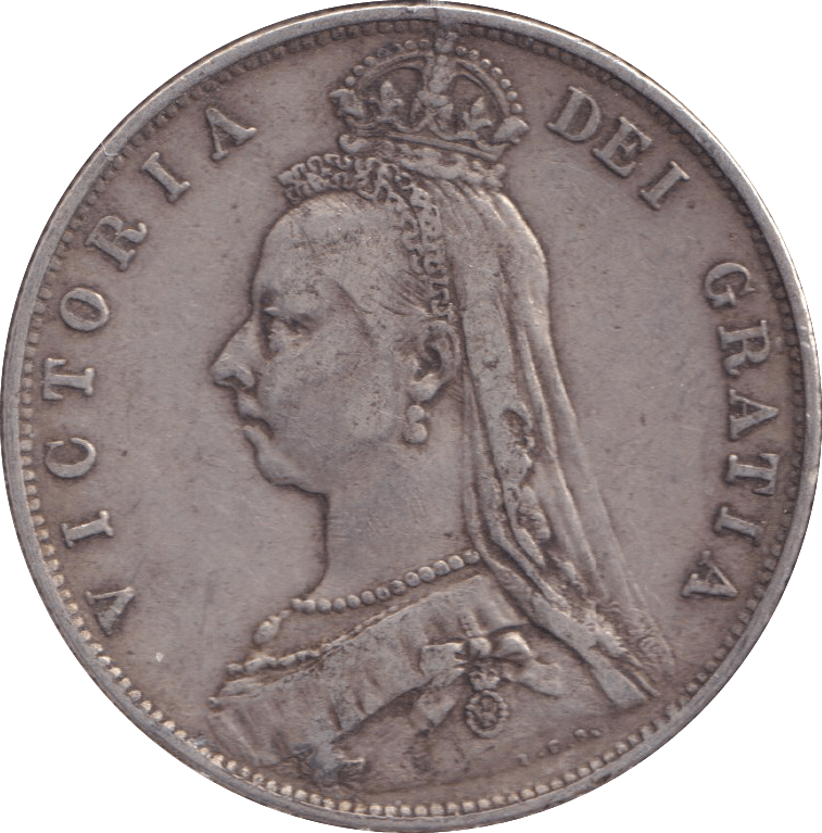1890 HALFCROWN ( GF ) - HALFCROWN - Cambridgeshire Coins