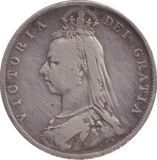 1890 HALFCROWN ( GF ) - HALFCROWN - Cambridgeshire Coins