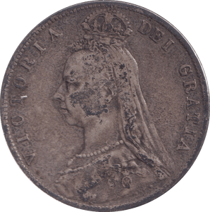 1890 HALFCROWN ( GF ) - Halfcrown - Cambridgeshire Coins