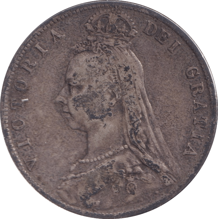 1890 HALFCROWN ( GF ) - Halfcrown - Cambridgeshire Coins