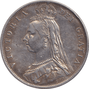 1890 HALFCROWN ( GVF ) - HALFCROWN - Cambridgeshire Coins