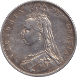 1890 HALFCROWN ( GVF ) - HALFCROWN - Cambridgeshire Coins