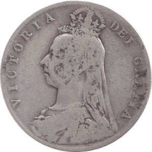 1890 HALFCROWN ( NF ) - WORLD COINS - Cambridgeshire Coins