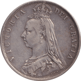 1890 HALFCROWN ( VF ) - WORLD COINS - Cambridgeshire Coins