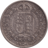 1890 HALFCROWN ( VF ) - WORLD COINS - Cambridgeshire Coins