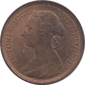 1890 HALFPENNY ( BU ) - Halfpenny - Cambridgeshire Coins