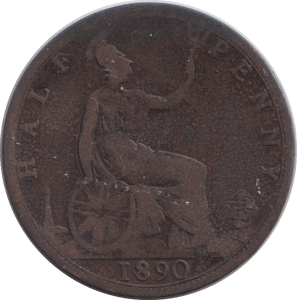 1890 HALFPENNY ( FAIR ) - HALFPENNY - Cambridgeshire Coins