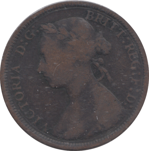 1890 HALFPENNY ( FINE ) - HALFPENNY - Cambridgeshire Coins