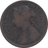 1890 HALFPENNY ( FINE ) - HALFPENNY - Cambridgeshire Coins