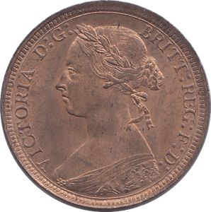 1890 HALFPENNY ( UNC ) - HALFPENNY - Cambridgeshire Coins