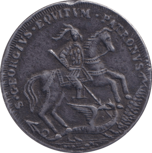 1890 HUNGARY ST. GEORGIUS EQUITUM PATRONUS MEDAL - WORLD COINS - Cambridgeshire Coins