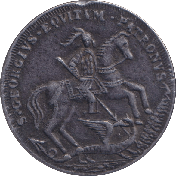 1890 HUNGARY ST. GEORGIUS EQUITUM PATRONUS MEDAL - WORLD COINS - Cambridgeshire Coins