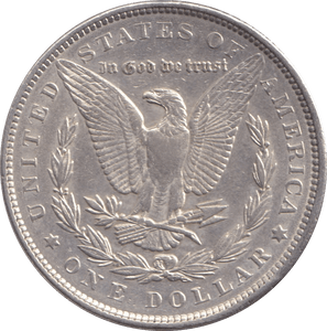 1890 MORGAN DOLLAR USA PHILADEPHIA MINT - SILVER WORLD COINS - Cambridgeshire Coins
