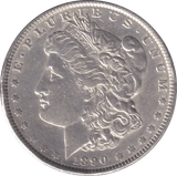 1890 MORGAN DOLLAR USA PHILADEPHIA MINT - SILVER WORLD COINS - Cambridgeshire Coins