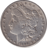 1890 MORGAN DOLLAR USA SAN FRANCISCO MINT - SILVER WORLD COINS - Cambridgeshire Coins