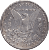 1890 MORGAN DOLLAR USA SAN FRANCISCO MINT - SILVER WORLD COINS - Cambridgeshire Coins