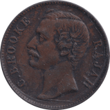 1890 ONE CENT SARAWAK - WORLD COINS - Cambridgeshire Coins