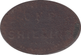 1890 ONE SHILLING TOKEN S.ALDRIDGE - OTHER TOKENS - Cambridgeshire Coins