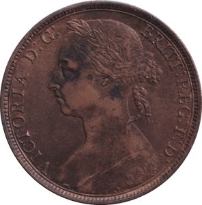 1890 PENNY ( AUNC ) - PENNY - Cambridgeshire Coins