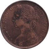 1890 PENNY ( AUNC ) - PENNY - Cambridgeshire Coins