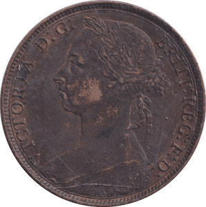 1890 PENNY ( AUNC ) - PENNY - Cambridgeshire Coins
