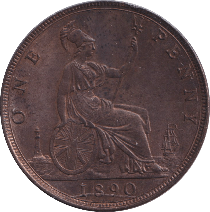1890 PENNY ( BU ) - PENNY - Cambridgeshire Coins