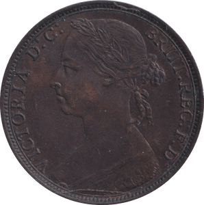 1890 PENNY ( EF ) - PENNY - Cambridgeshire Coins