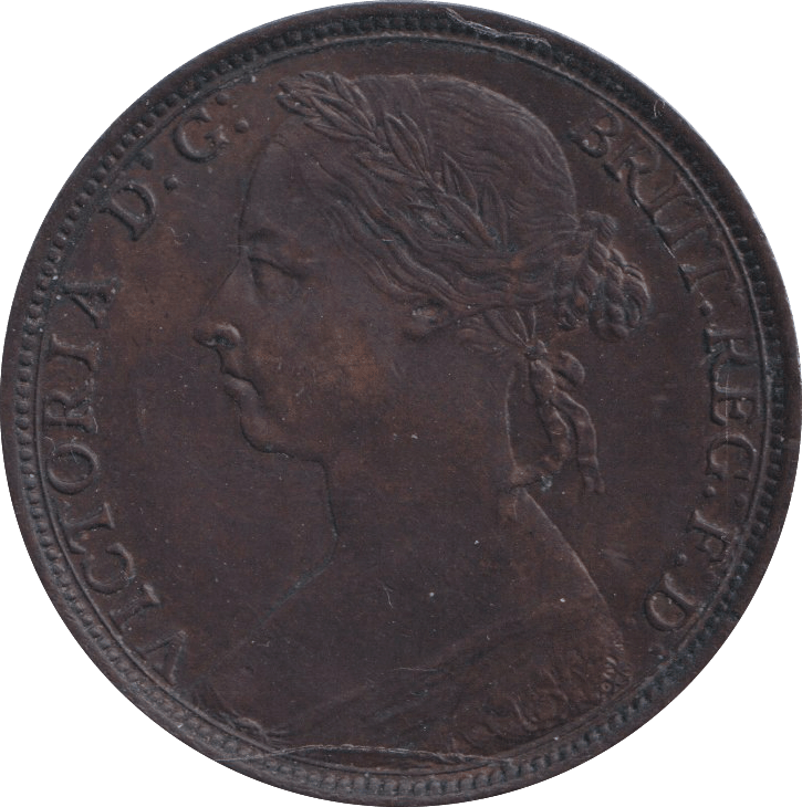 1890 PENNY ( EF ) - PENNY - Cambridgeshire Coins
