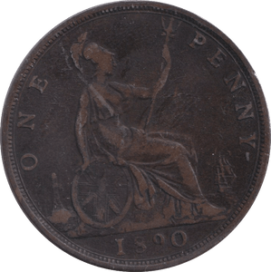 1890 PENNY ( GF ) - PENNY - Cambridgeshire Coins