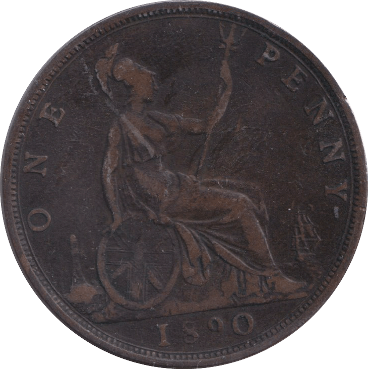 1890 PENNY ( GF ) - PENNY - Cambridgeshire Coins