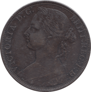 1890 PENNY ( NVF ) - WORLD COINS - Cambridgeshire Coins