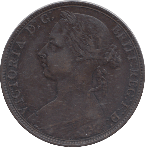 1890 PENNY ( NVF ) - WORLD COINS - Cambridgeshire Coins