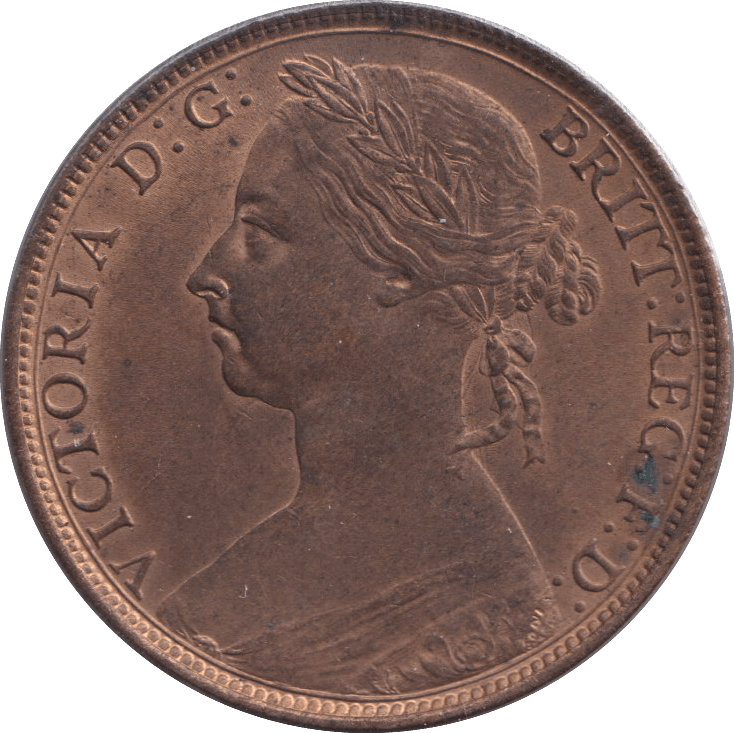 1890 PENNY ( UNC ) - PENNY - Cambridgeshire Coins