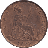 1890 PENNY ( UNC ) - PENNY - Cambridgeshire Coins