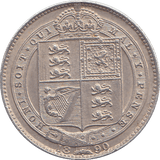 1890 SHILLING ( AUNC ) - SHILLING - Cambridgeshire Coins