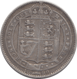 1890 SHILLING ( FINE ) - SHILLING - Cambridgeshire Coins