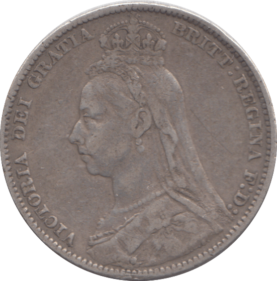 1890 SHILLING ( FINE ) - SHILLING - Cambridgeshire Coins