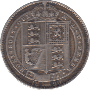 1890 SHILLING ( GF ) - SHILLING - Cambridgeshire Coins