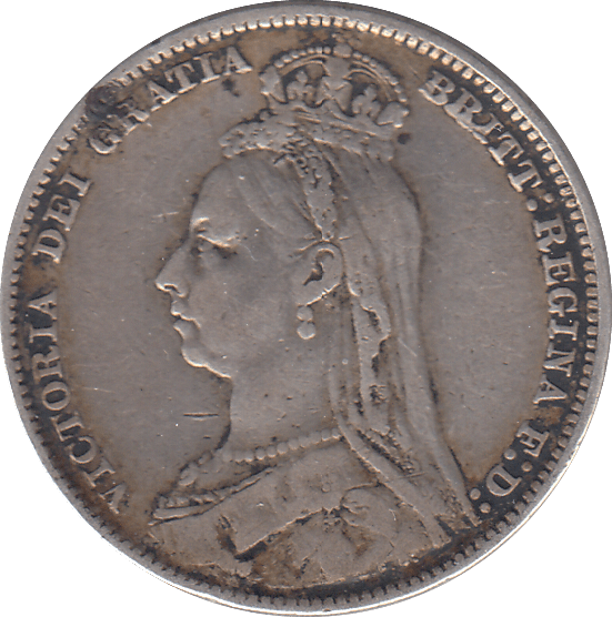 1890 SHILLING ( GF ) - SHILLING - Cambridgeshire Coins
