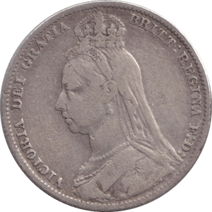1890 SHILLING ( GF ) - SHILLING - Cambridgeshire Coins