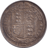 1890 SHILLING ( GVF ) - Shilling - Cambridgeshire Coins