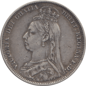 1890 SHILLING ( VF ) - SHILLING - Cambridgeshire Coins