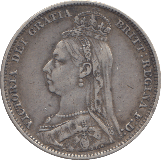 1890 SHILLING ( VF ) - SHILLING - Cambridgeshire Coins