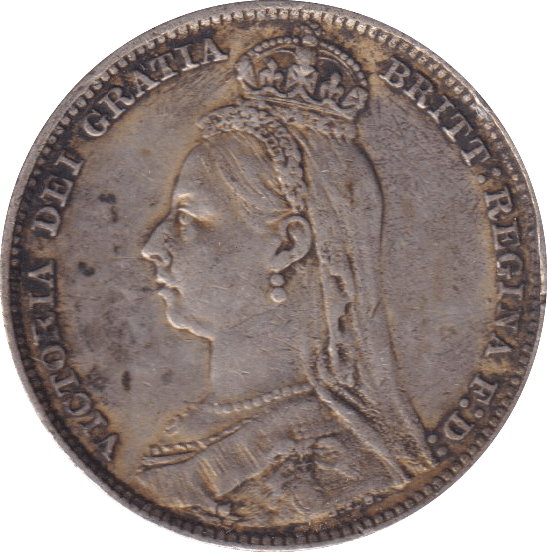 1890 SHILLING (VF) - SHILLING - Cambridgeshire Coins