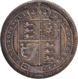 1890 SHILLING (VF) - SHILLING - Cambridgeshire Coins